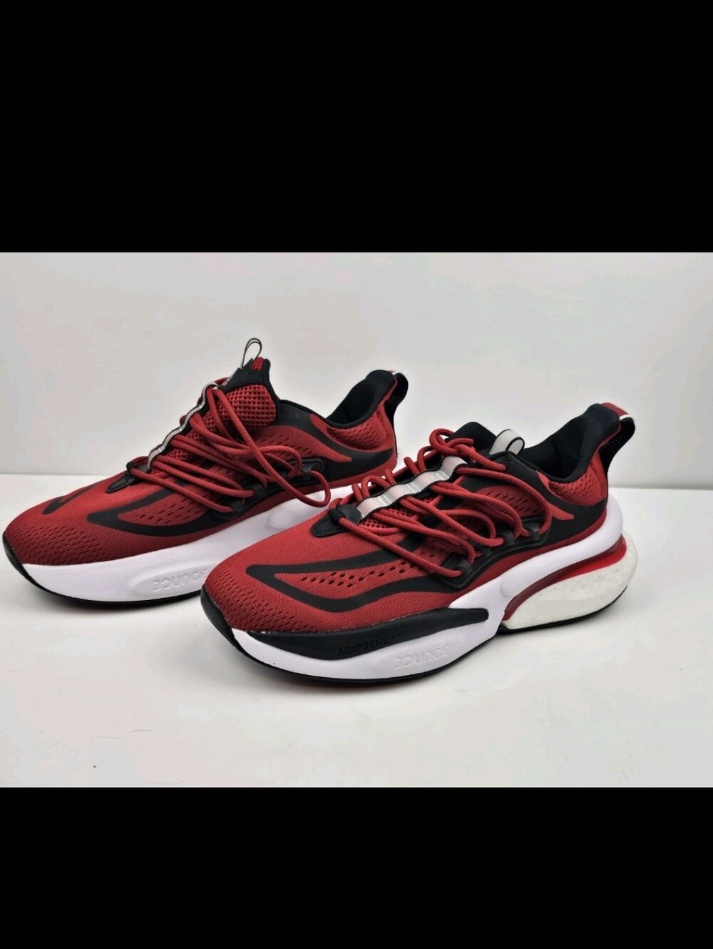 Adidas Alphaboost V1 Louisville Cardinals Red Black Men's 6.5 IE1031